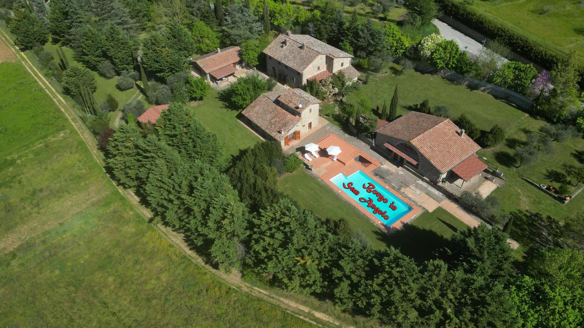 Willa Borgo In San Angelo Cortona Zewnętrze zdjęcie